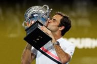 Roger Federer after winning Australian Open 2018